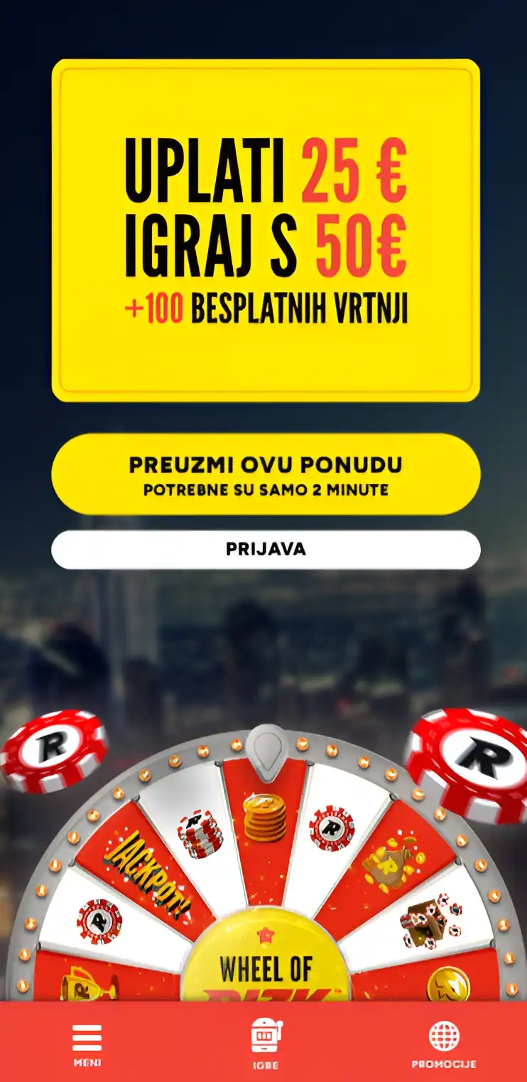 Rizk Casino Mobilna Aplikacija